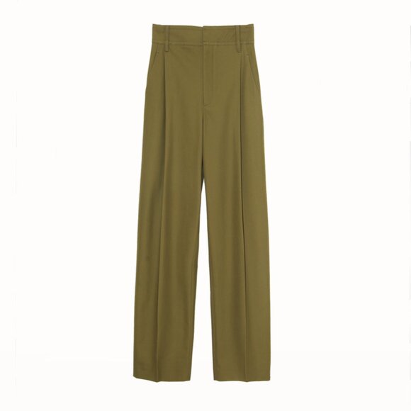 Maria McManus Pleat Front Pant - Loden Green - Picture 4 of 4